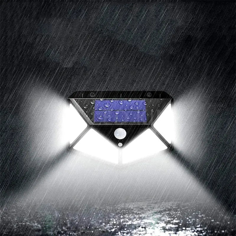 Lampara  panel Solar  Led 100