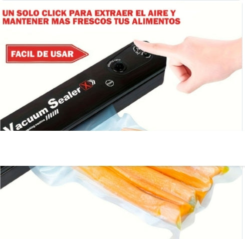 Selladora Al Vacío Automática + bolsas
