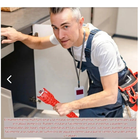 Llave Multifuncional 8 En 1 De Fregadero