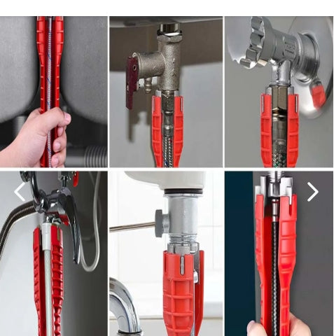 Llave Multifuncional 8 En 1 De Fregadero