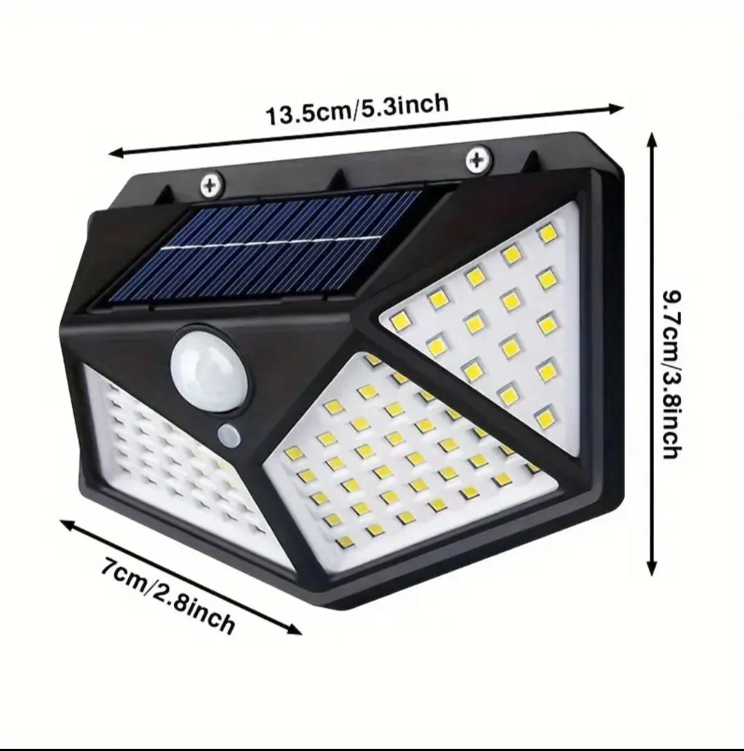 Lampara  panel Solar  Led 100